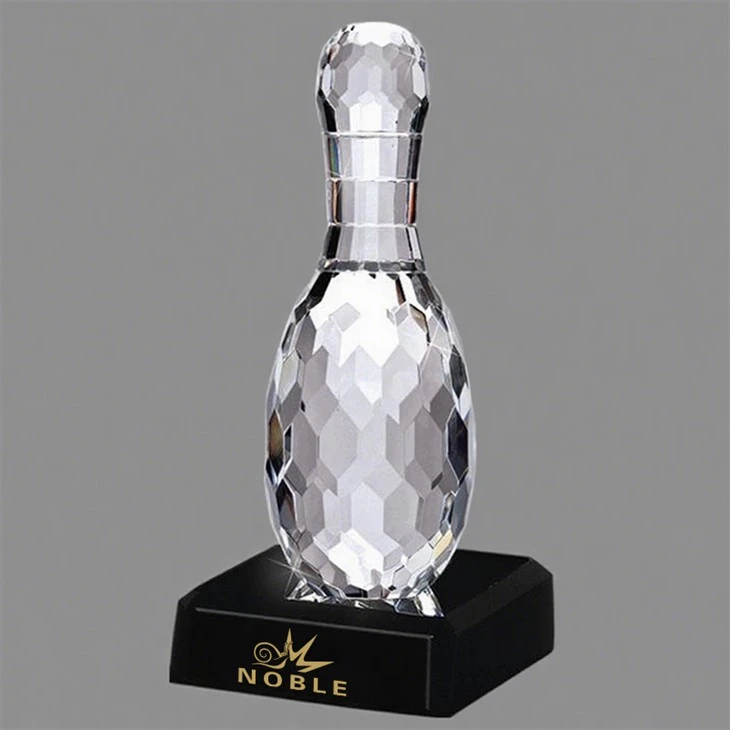 Crystal Bowling Trophy factory