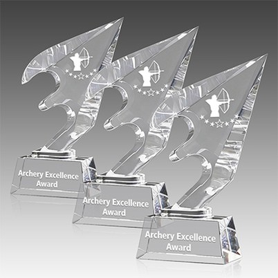 Tlysau Saethyddiaeth Grisial